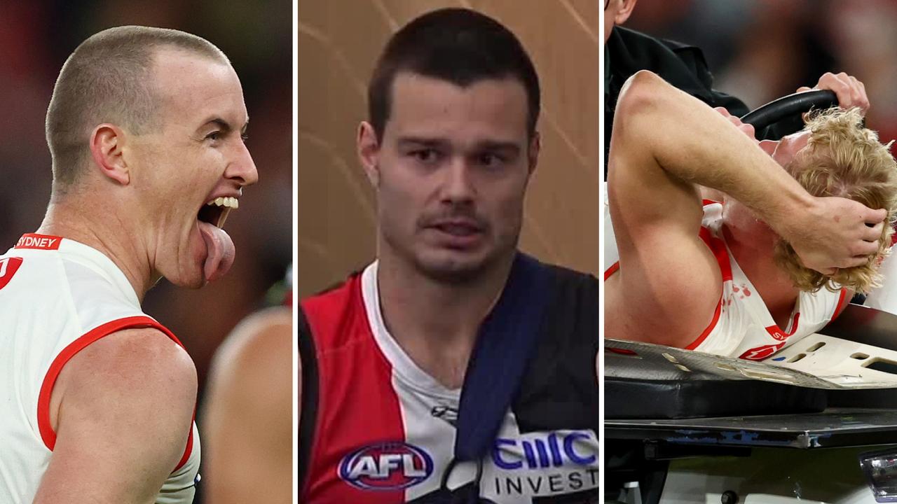 AFL results 2026, Sydney Swans def St Kilda Saints, Round 21