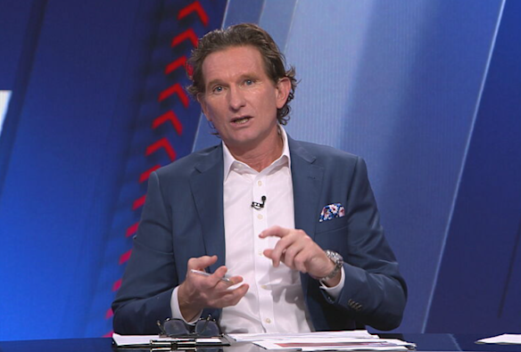 Awaiting an answer: James Hird has presented to the Essendon coaching panel.