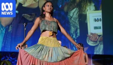 National Indigenous Fashion Awards recognise international collaboration, ties to family and country