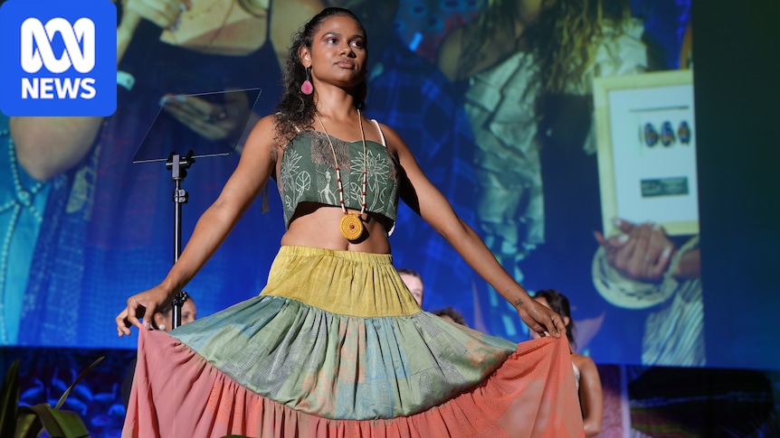 National Indigenous Fashion Awards recognise international collaboration, ties to family and country