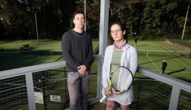 Naremburn tennis centre faces eviction in dispute over valuable north shore site