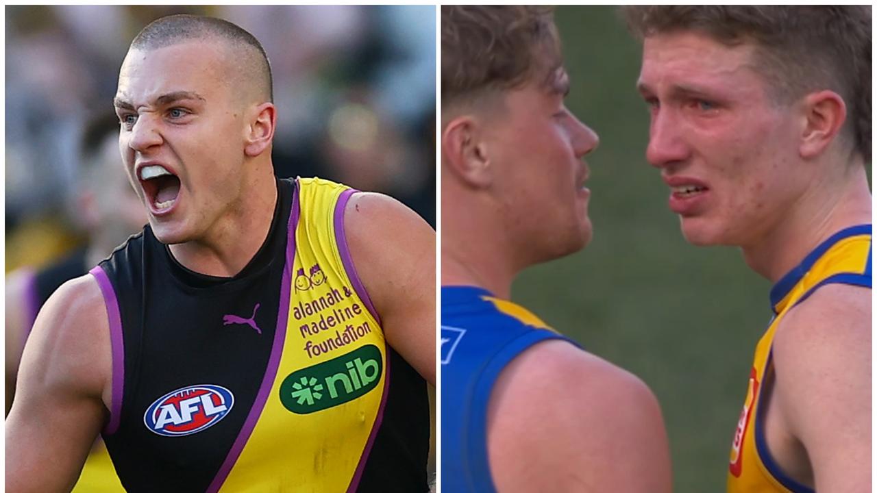 Dusty junior leads Tigers’ drought-breaking win to likely avoid spoon as Eagles star left emotional