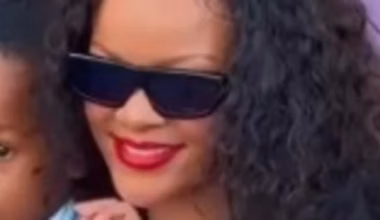 Rihanna posts extremely rare pictures with all of her and A$AP Rocky’s kids