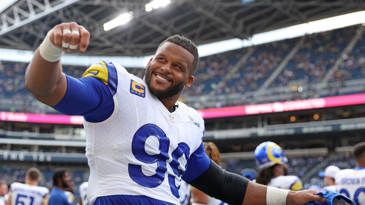 Aaron Donald is back in the NFL. (Photo by Steph Chambers / GETTY IMAGES NORTH AMERICA / AFP)