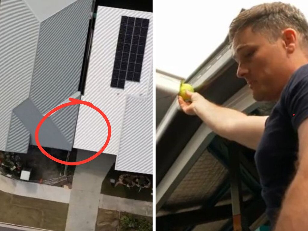 ‘Can’t fit a tennis ball’: Family fumes over new build