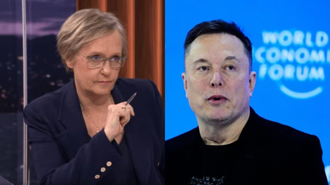 ABC star Sarah Ferguson jokes about holding Elon Musk against his will as she declares the scandal-hit broadcaster is ‘something you can trust’