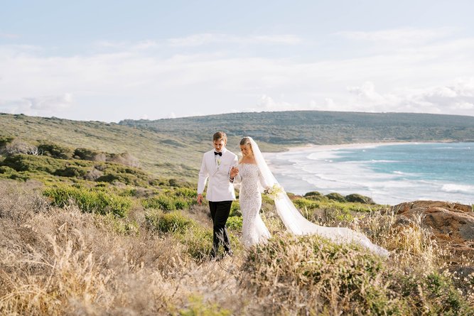 Hannah and Gareth's Yallingup wedding.