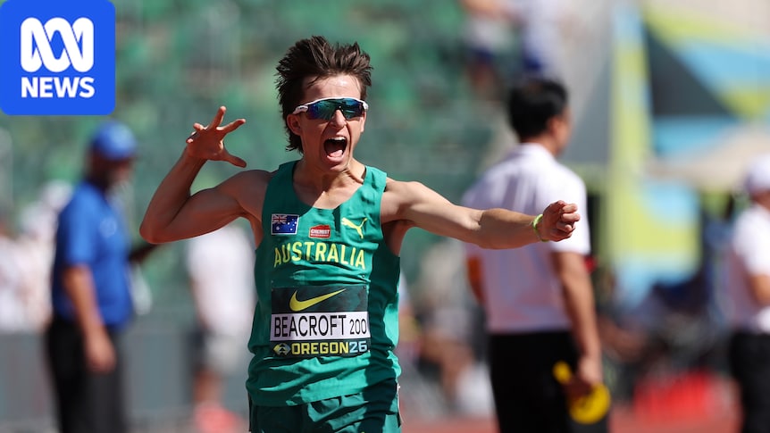 Australia's Isaac Beacroft smashes U20 5km race walk world record in Oregon