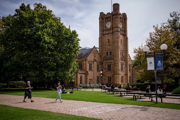 The University of Melbourne had the lowest share of undergraduates from low socioeconomic backgrounds.