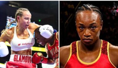 Kaye Scott and Claressa Shields