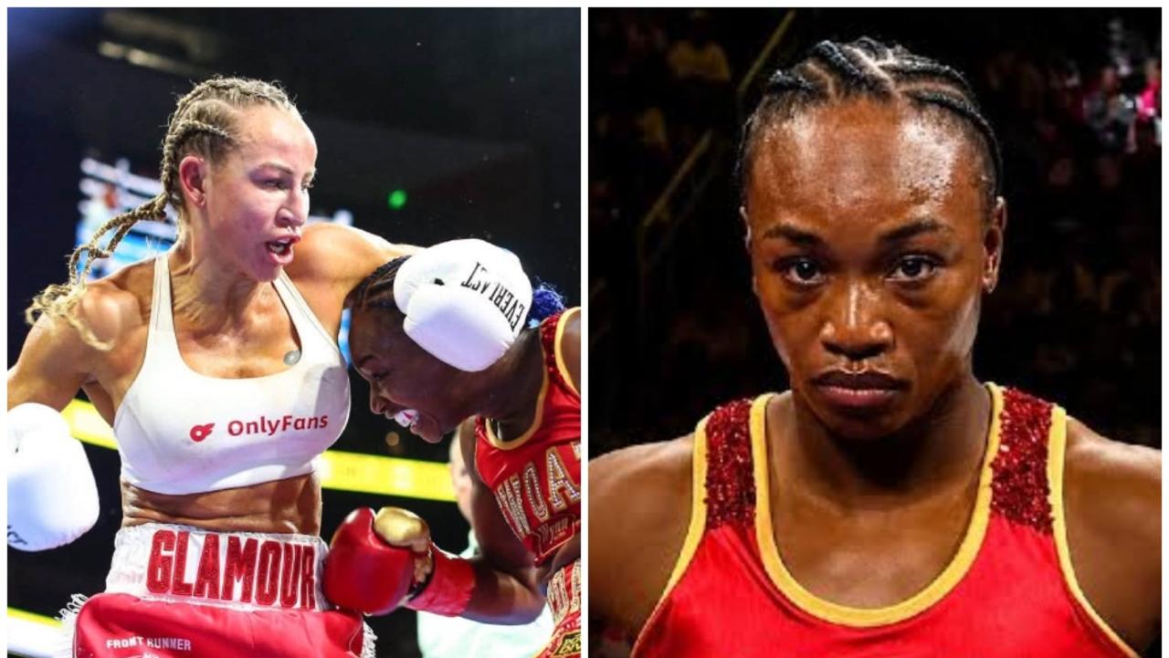 Kaye Scott and Claressa Shields