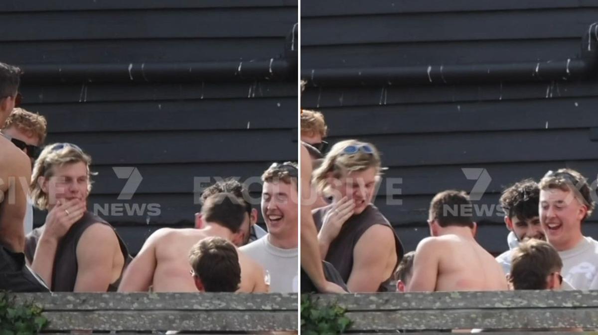 Richmond players spotted letting loose as Mad Monday antics raise eyebrows