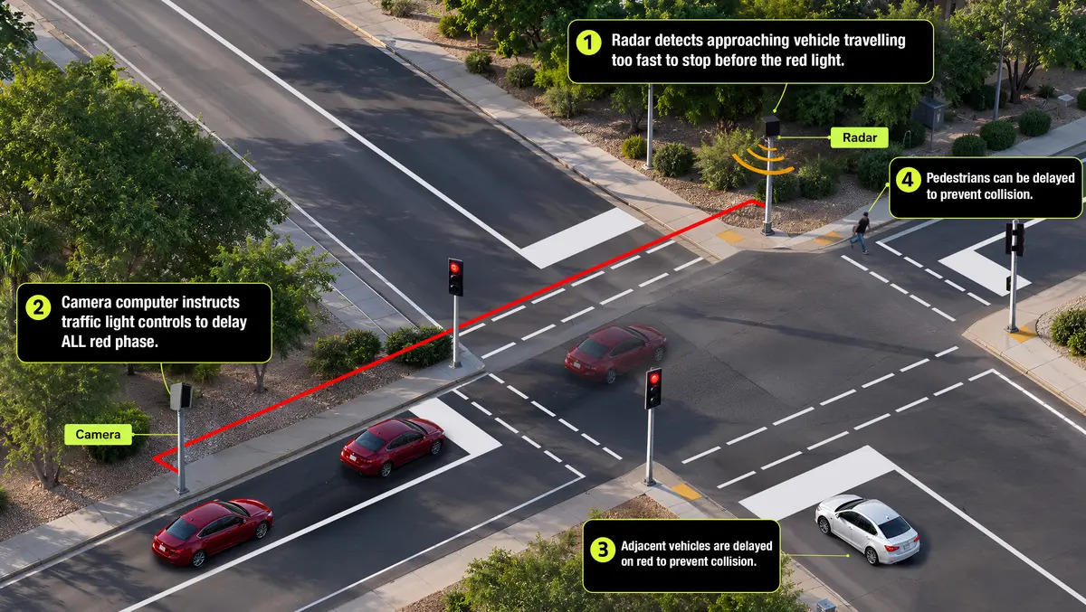Verra Mobility launches red light delay in Australia
