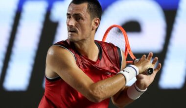 Controversial tennis star slammed for 'disgraceful' effort during comeback event