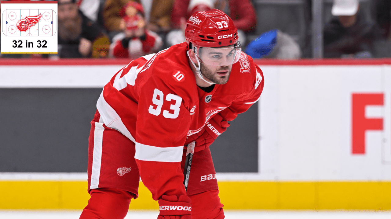 Detroit Red Wings fantasy projections for 2026-27