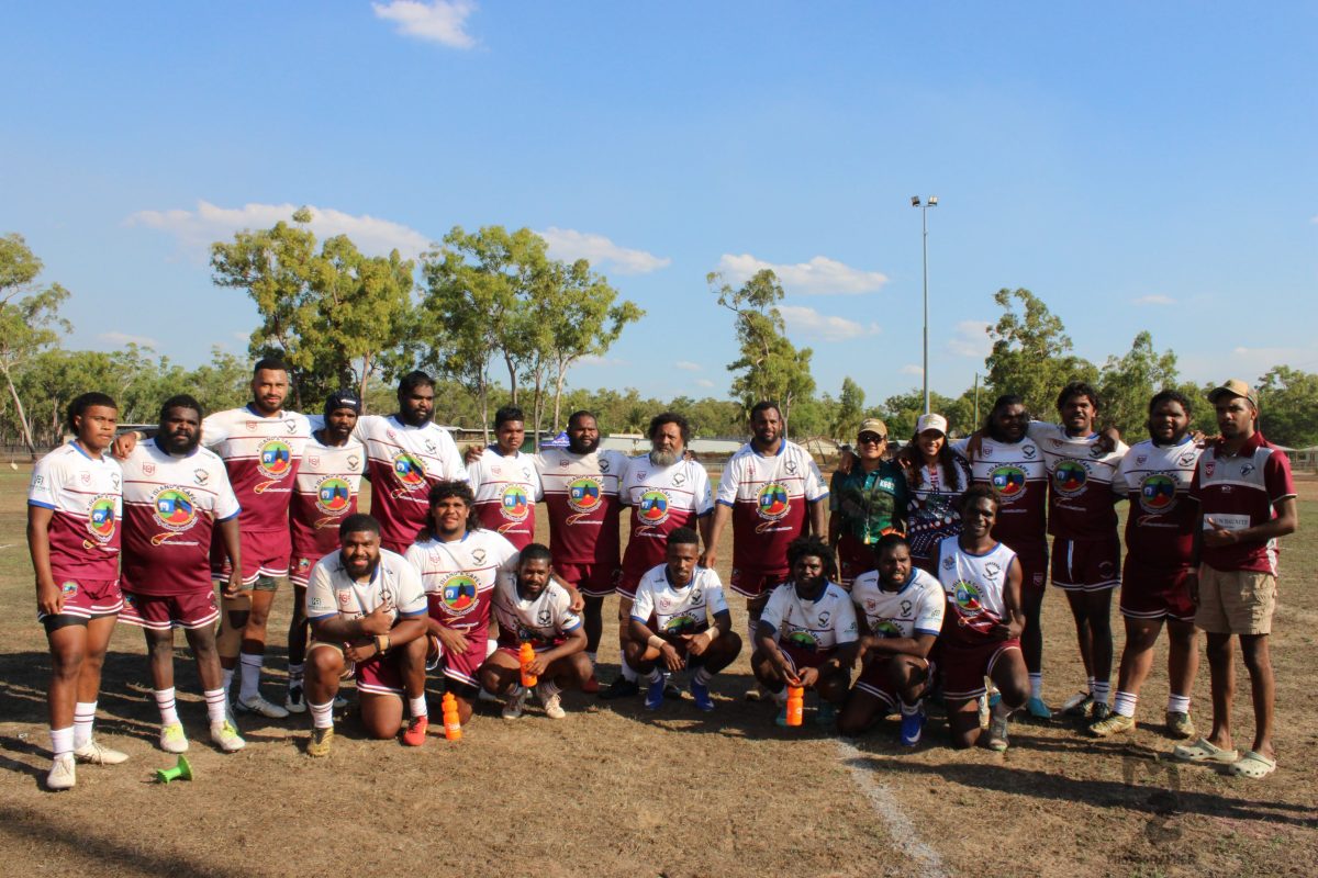 Kang Kang Rugby League Club hit Aurukun Oval for its first home game in years. 
