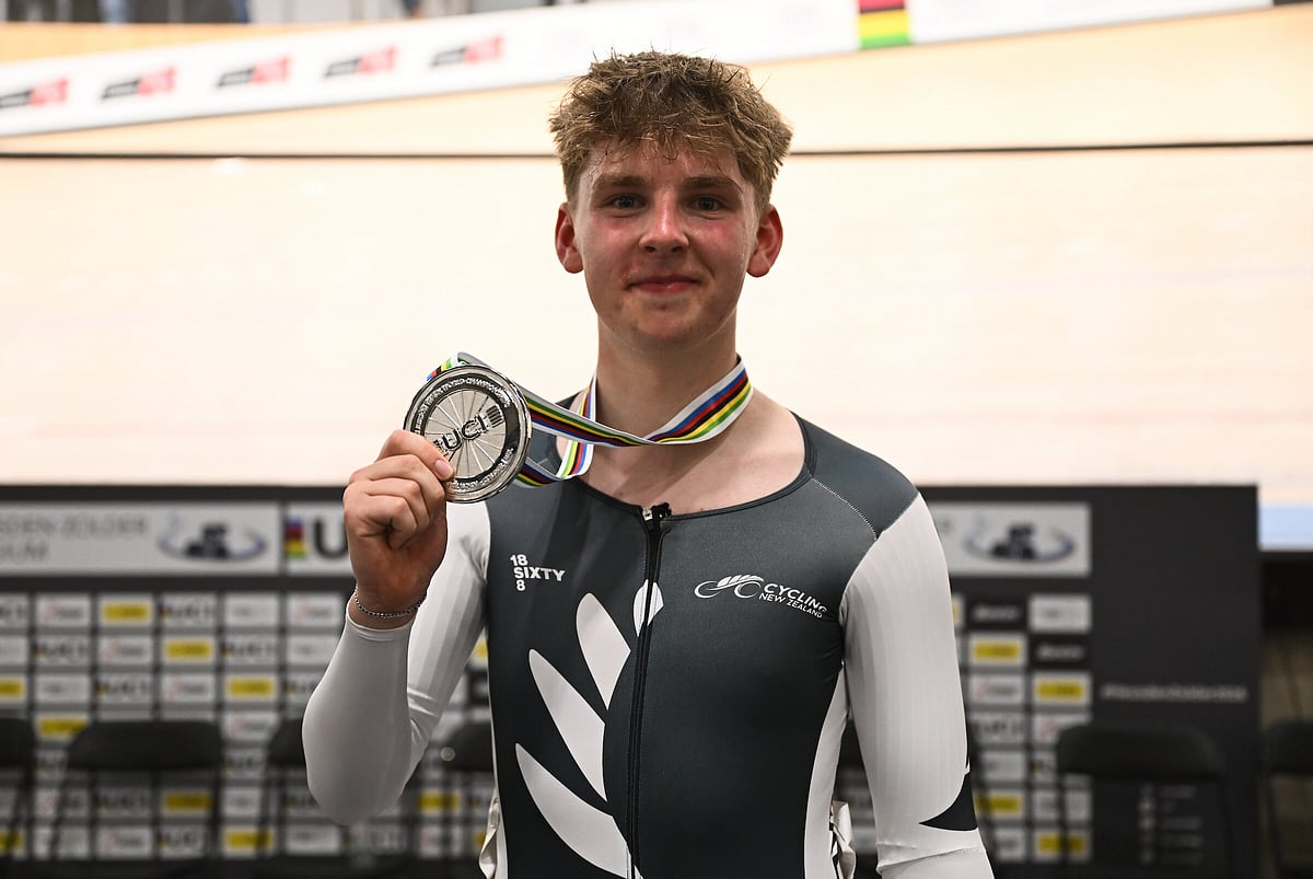 Christchurch rider claims medal at UCI Junior Track World Championships