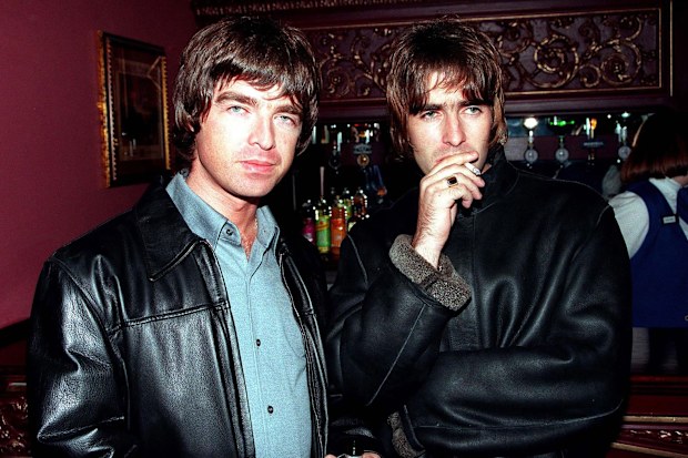 Noel Gallagher and Liam Gallagher