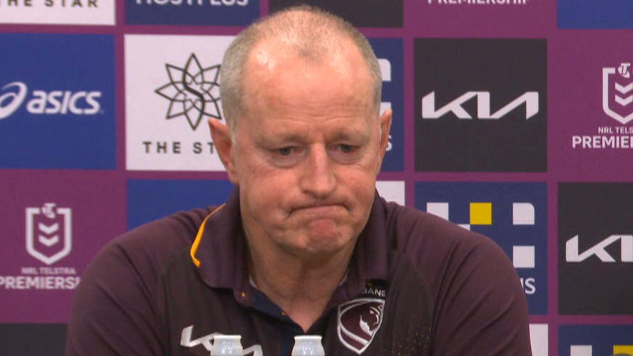 NRL 2026: Brisbane Broncos coach Michael Maguire reflects on being 16th on the ladder, Dolphins, defending premiers