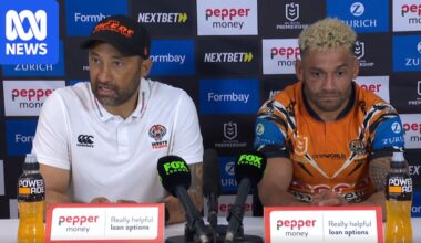 Benji Marshall calls refereeing 'outrageous' following NRL loss to Cowboys