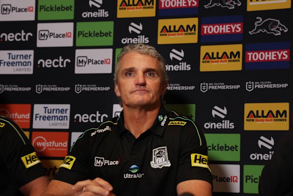 Panthers coach Ivan Cleary.