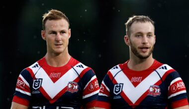 NRL 2026: The huge call facing the halves pairing of Sam Walker and DCE, Sydney Roosters premiership push, nrl 360, nrl news