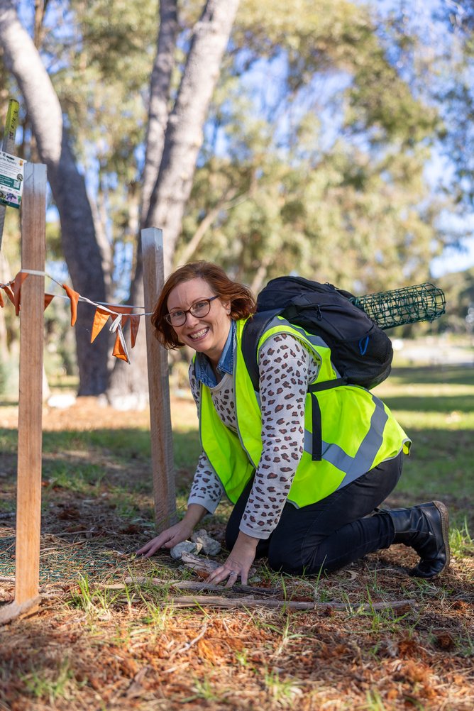 Cockburn environmental education officer Vicky Hartill is encouraging the Cockburn community to show up for near-threatened local turtle population.