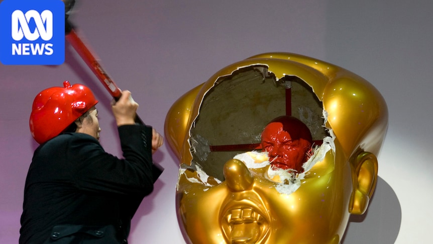 International community calls for release of Chinese artist Gao Zhen jailed over his satirical sculptures