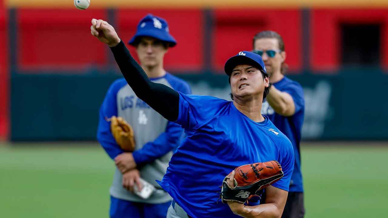 Dodgers' Ohtani will not pitch Sunday, status remains in doubt