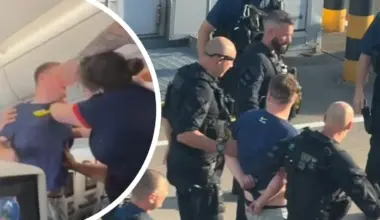 British Airways: Unruly passenger dragged off in handcuffs over wild outburst as pilot forced to ground flight