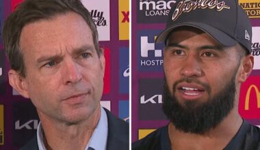 NRL 2026: Brisbane Broncos press conference, Dave Donaghy and Payne Haas address disaster, Adam Reynolds, Michael Maguire, South Sydney