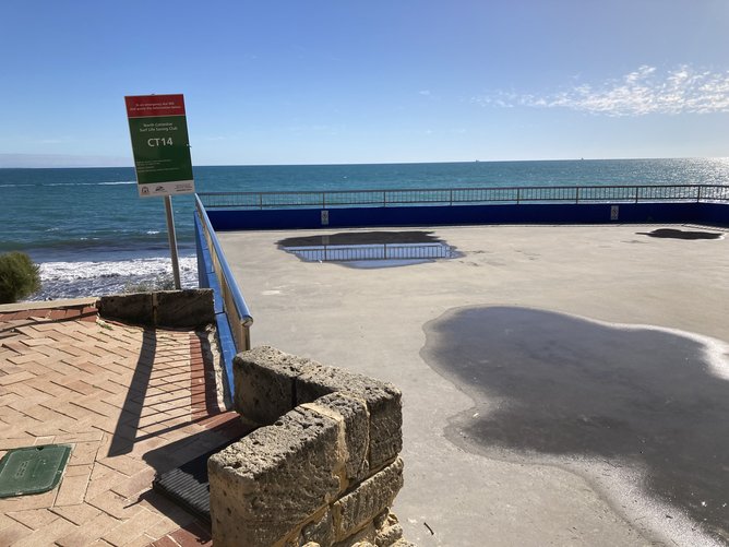 Cottesloe council will vote on endorsing a proposed sub-lease of the North Cottesloe Surf Life Saving Club’s ski shed roof — in the event the sauna gets the planning greenlight.