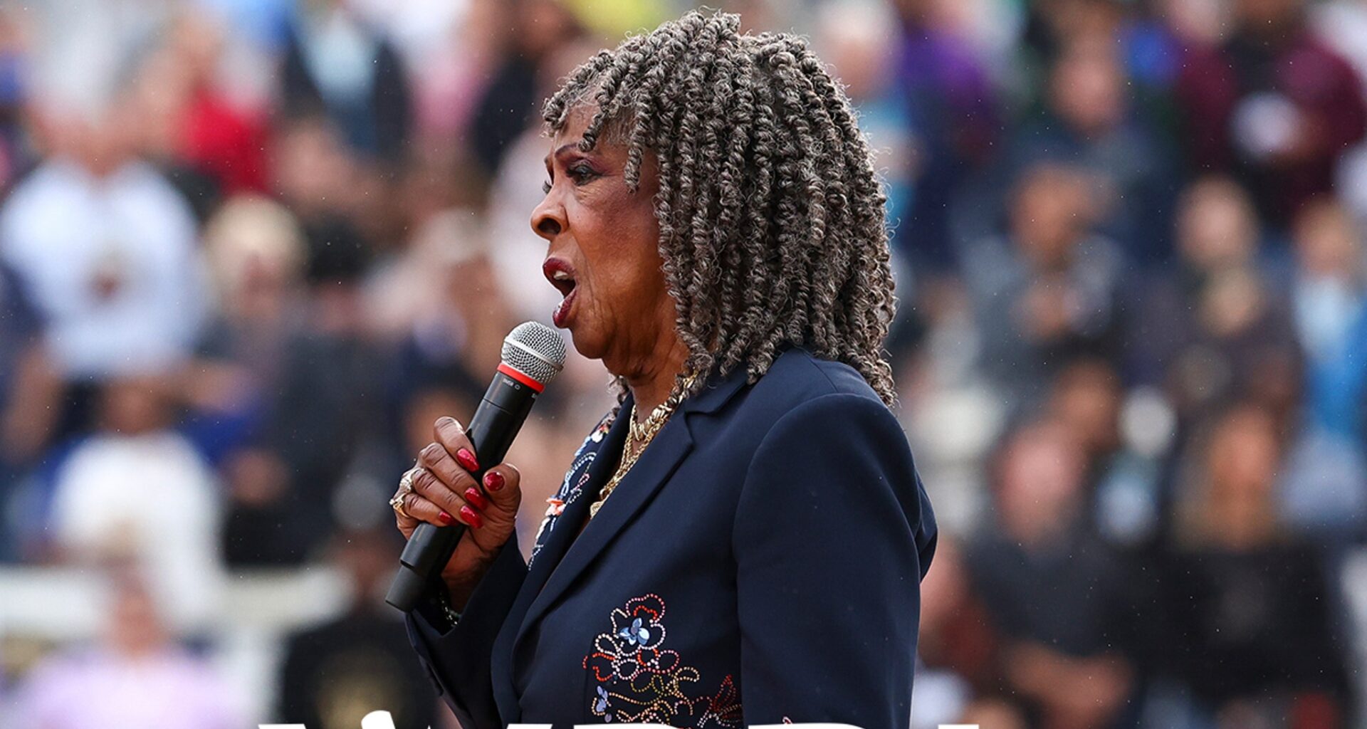 Martha Reeves National Anthem Performance Goes Viral at Women's Pro Baseball League Debut