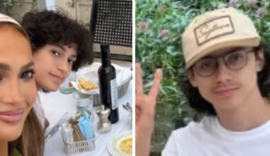 Jennifer Lopez gives rare glimpse of twins on Italy road trip