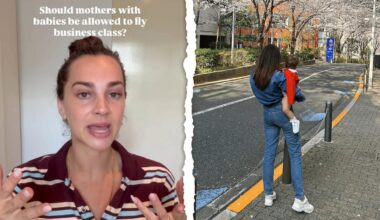 Aussie mum sparks debate after rowing with another passenger for travelling with 1-year-old in business class