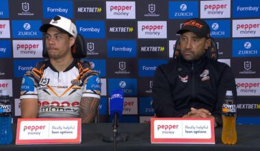 NRL 2026: Benji Marshall praises Adam Doueihi following tough week for the club, Eels defeat Tigers, seven straight losses, press conference, news
