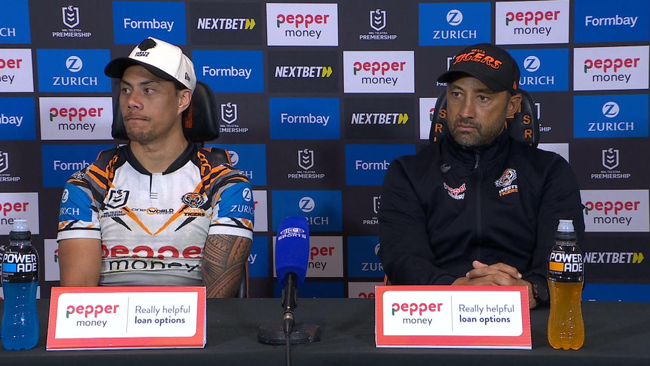 NRL 2026: Benji Marshall praises Adam Doueihi following tough week for the club, Eels defeat Tigers, seven straight losses, press conference, news