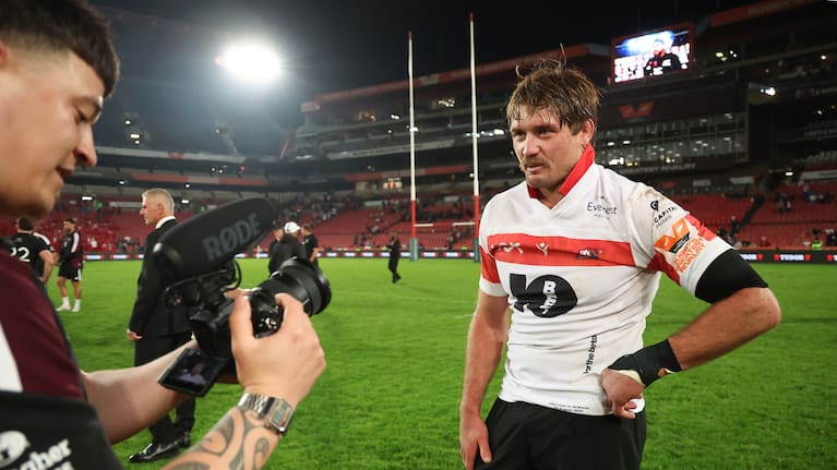 Ethan Blackadder after the Lions played the All Blacks