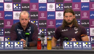 ‘Not going to play victim’: Broncos star’s defiant message as Madge opens up on finals failure