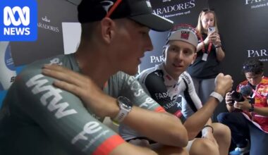 Tadej Pogačar claims Vuelta a España red jersey for the first time in ominous start to race