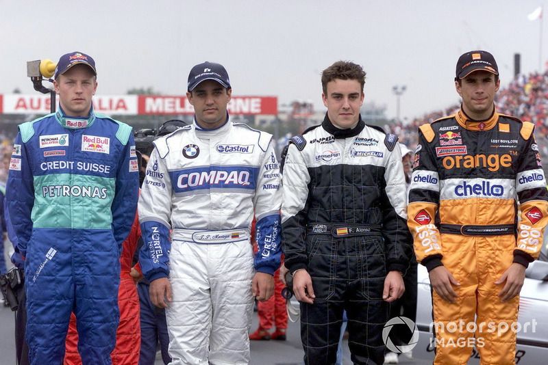 Montoya was the standout rookie from a bumper crop in 2001
