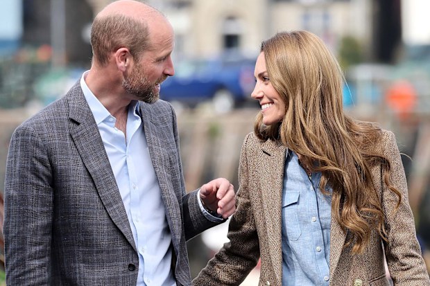 Prince William and Kate, Princess of Wales, known as the Duke and Duchess of Rothesay