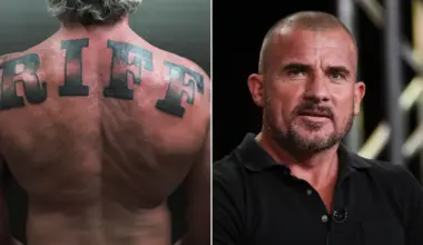 Prison Break star Dominic Purcell unveils new back tattoo honouring his NSW hometown of Penrith
