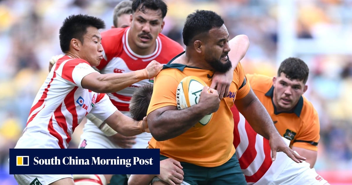 Japan’s young rugby team gain ‘great experience’ despite heavy loss to Australia