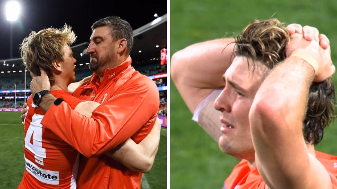 Emotional scenes at the SCG as players and staff in tears as fans make their feelings clear