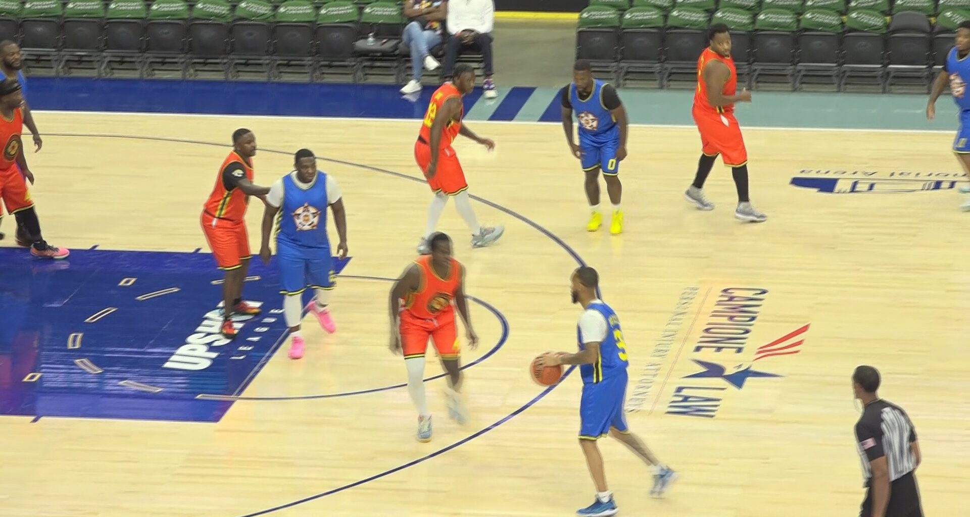 Jacksonville first responders face off in first Guns and Hoses basketball game