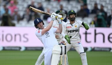 Bazball exile’s lone hand spares keep Pakistan at bay on wet and wild Lord’s day