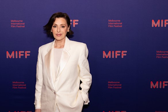 Tina Arena at the world premiere of the documentary Tina Arena: Unravel Me at the Melbourne International Film Festival this week.