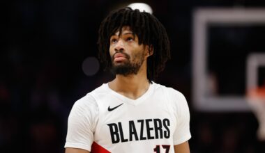 Trail Blazers’ Shaedon Sharpe to Miss 6 Months With Torn Meniscus