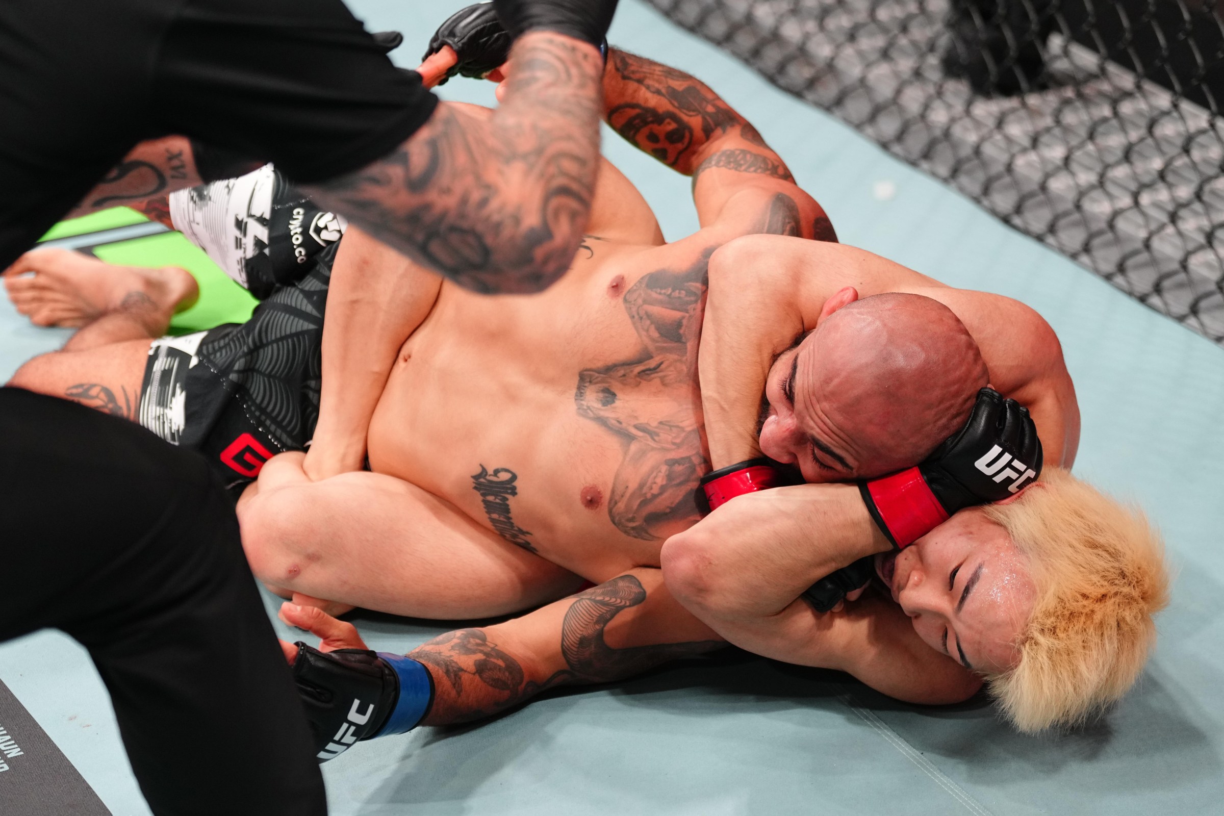 Rei Tsuruya features in a grappler vs. striker match-up at UFC Shanghai.